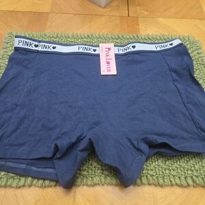 PINK Victoria's Secret Navy Boxer Briefs